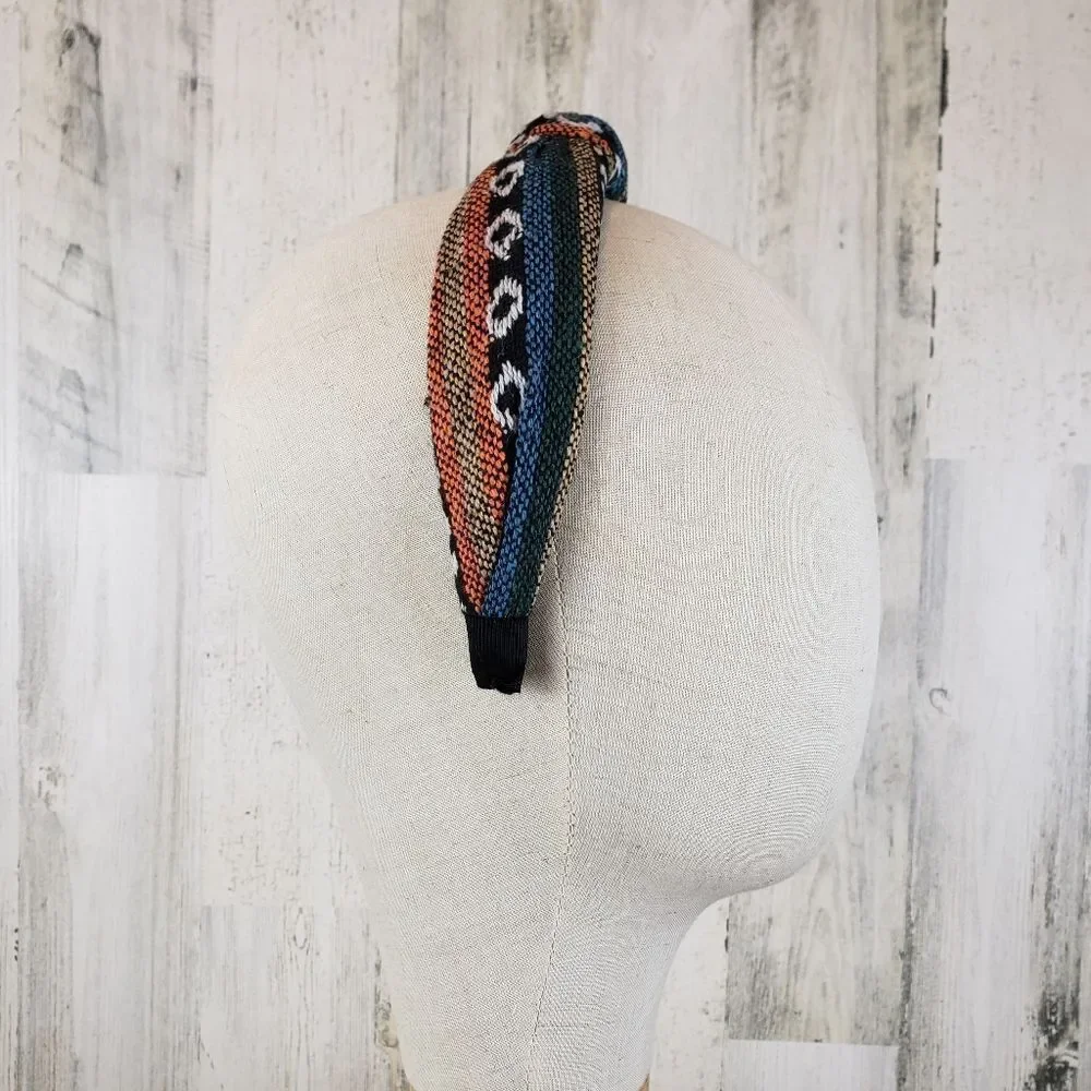 Baja Woven Top Knot Headband